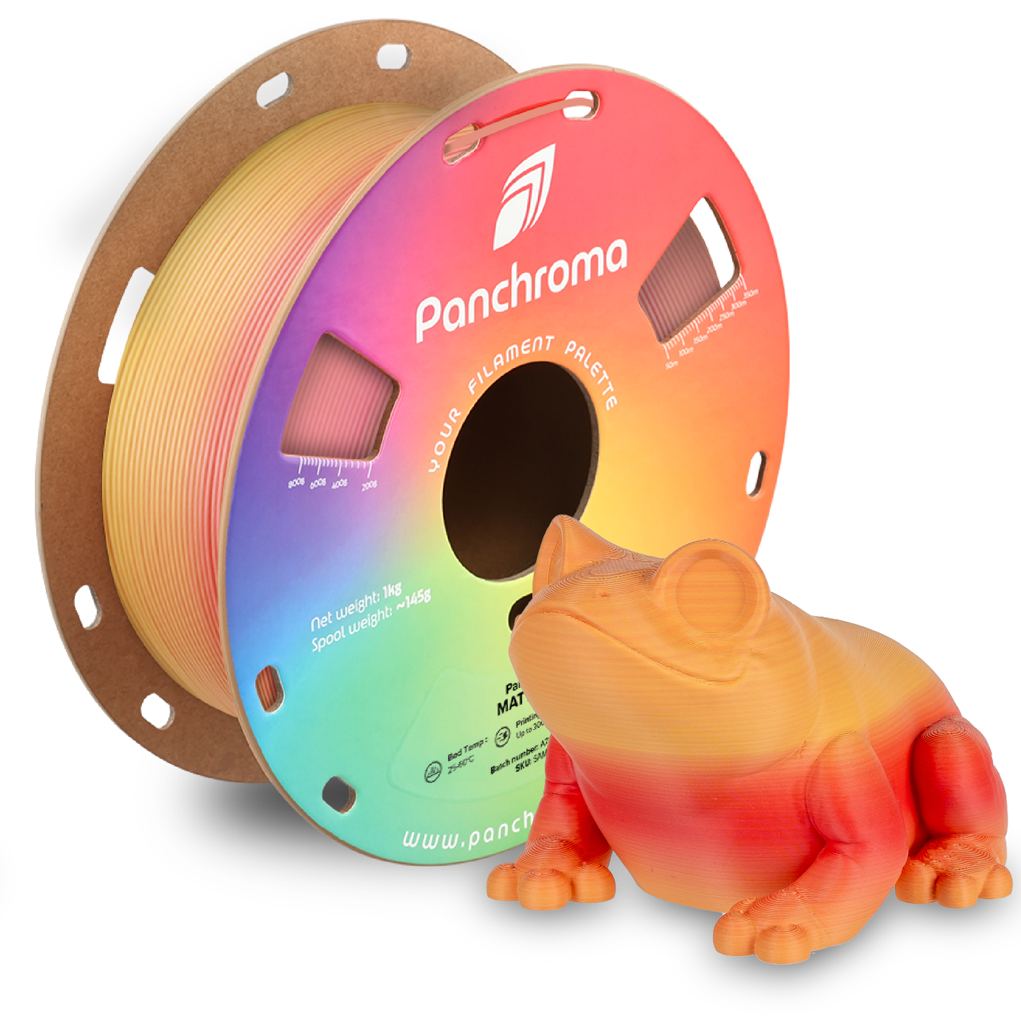 Panchroma™ PLA Mate Gradiente (anteriormente PolyTerra™ Gradient)