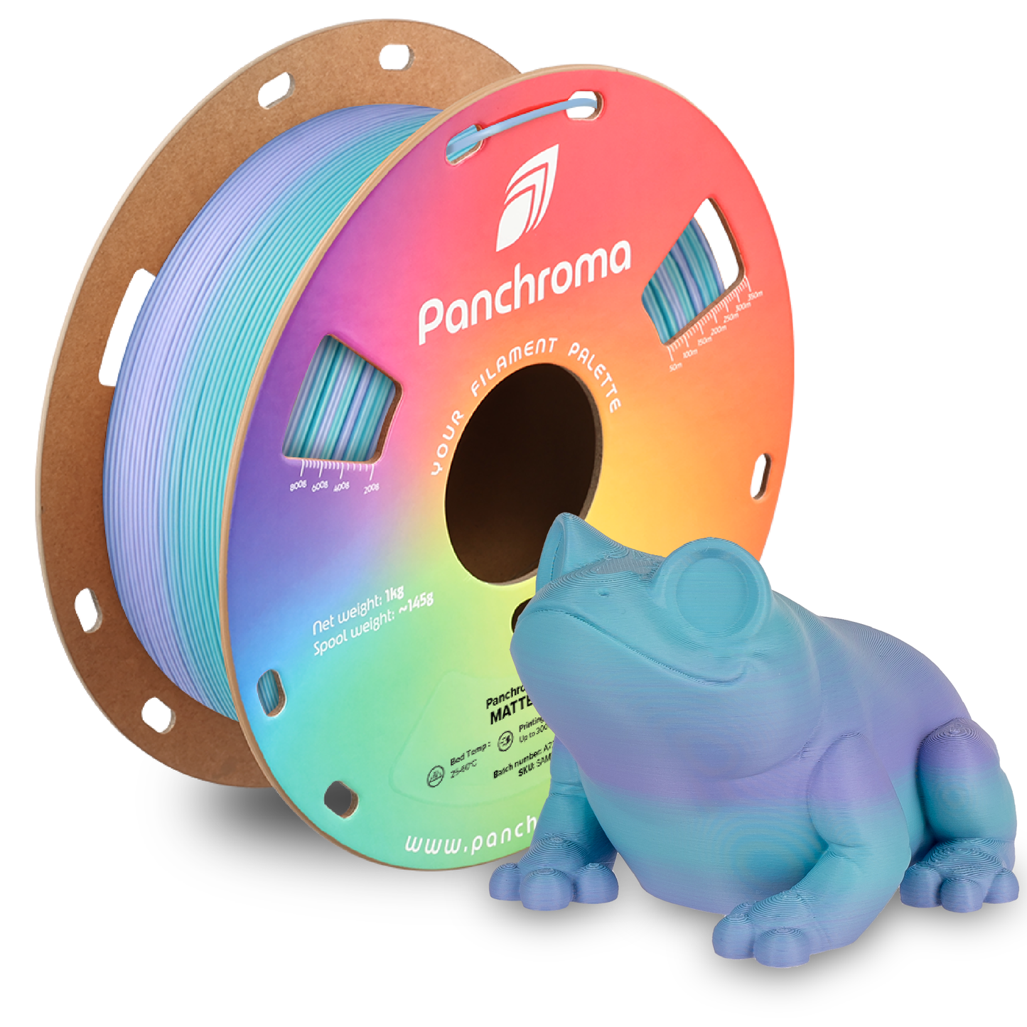 Panchroma™ PLA Mate Gradiente (anteriormente PolyTerra™ Gradient)