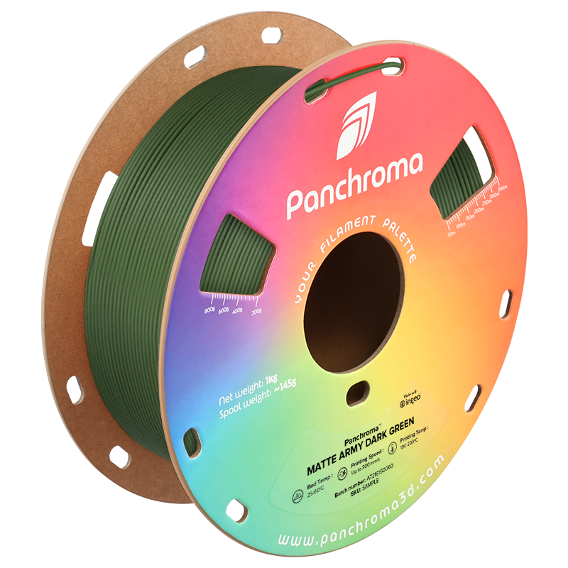 Panchroma™ PLA Matte (anteriormente PolyTerra™ PLA)