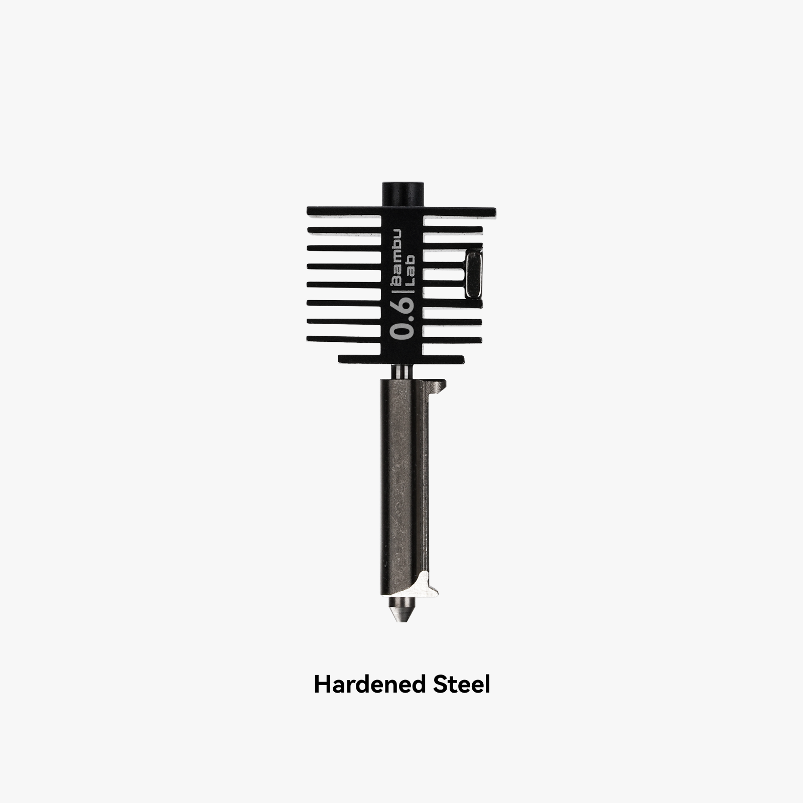 Hotend Bambu Lab A1 boquilla 0.6mm acero endurecido