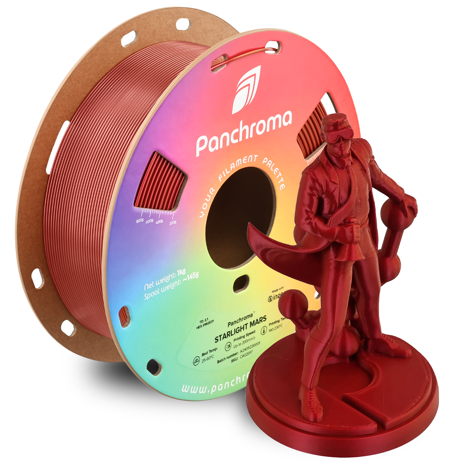 Filamento PLA Starlight Panchroma color Mars
