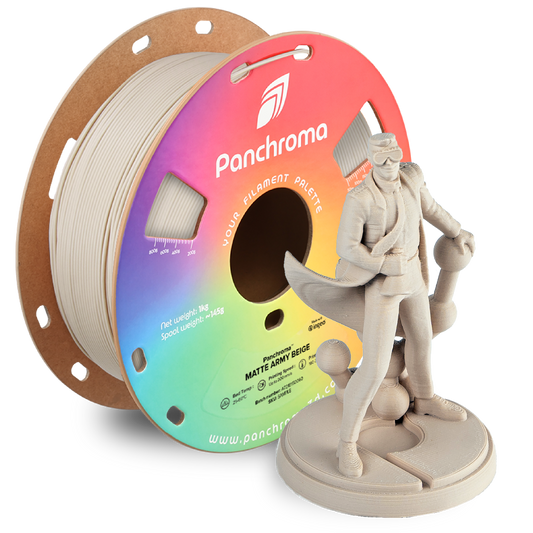 Filamento PLA Mate Panchroma color beige militar