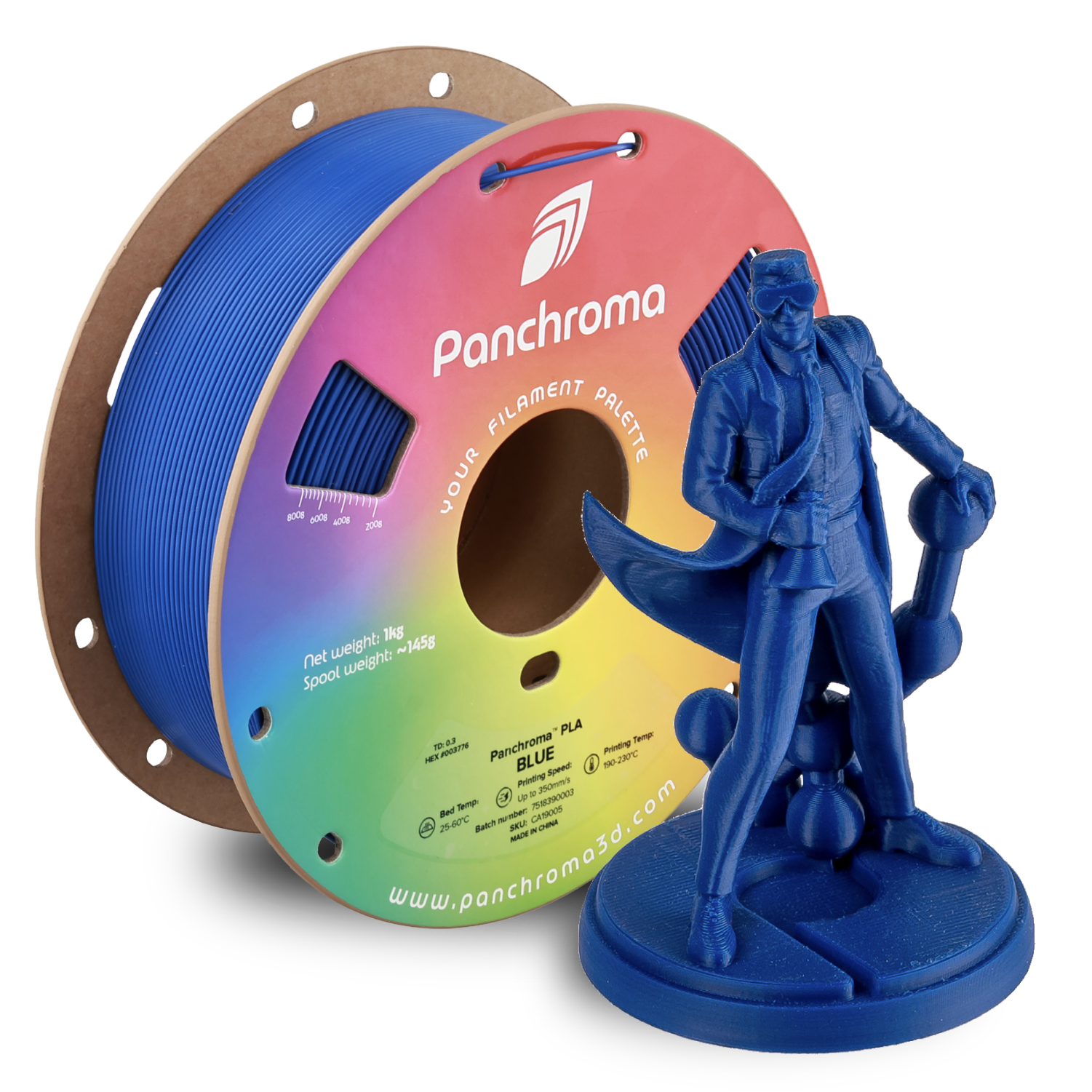 Filamento PLA Básico Panchroma color azul
