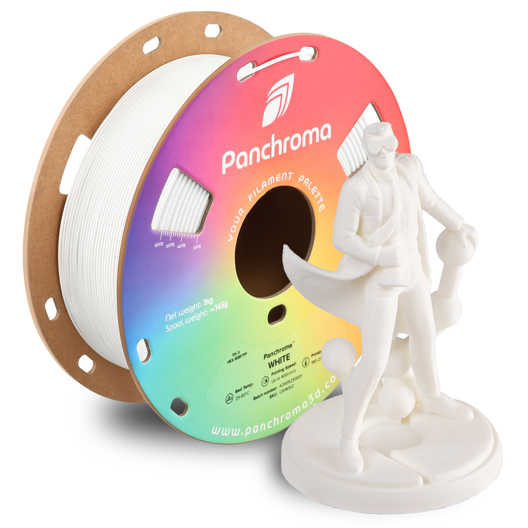 Filamento CoPE Panchroma color blanco