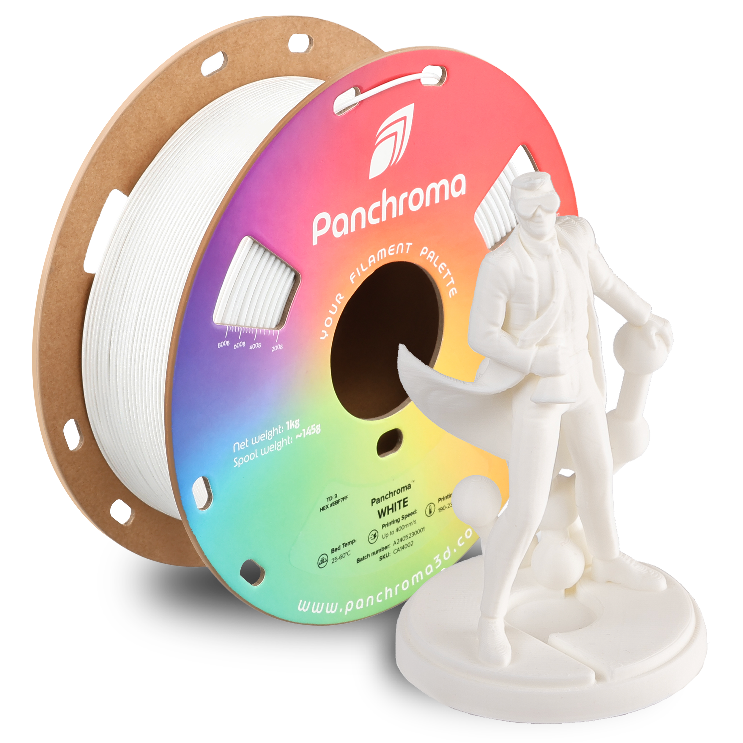 Filamento CoPE Panchroma color blanco