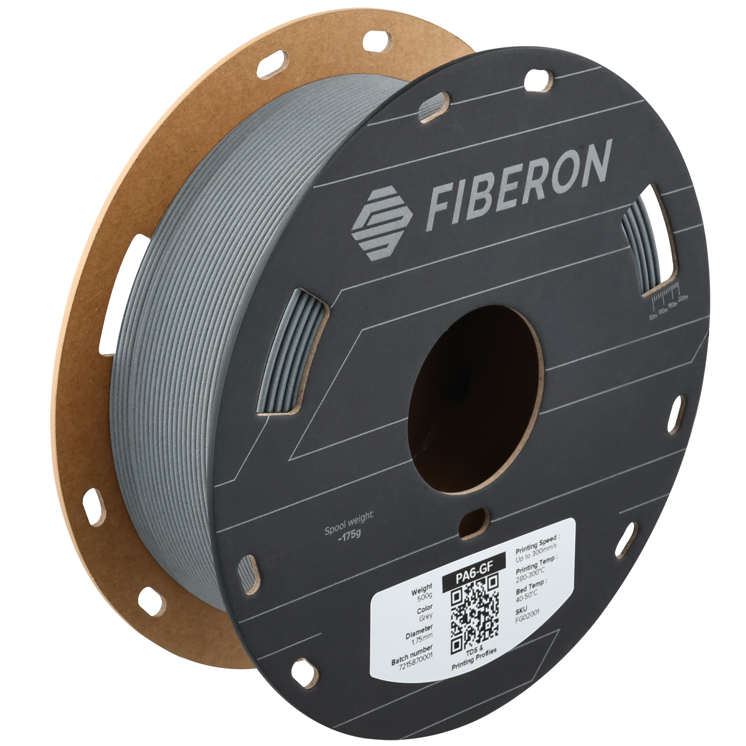 Filamento PA6-GF25 Fiberon - imagen de producto (ref. FG02001)