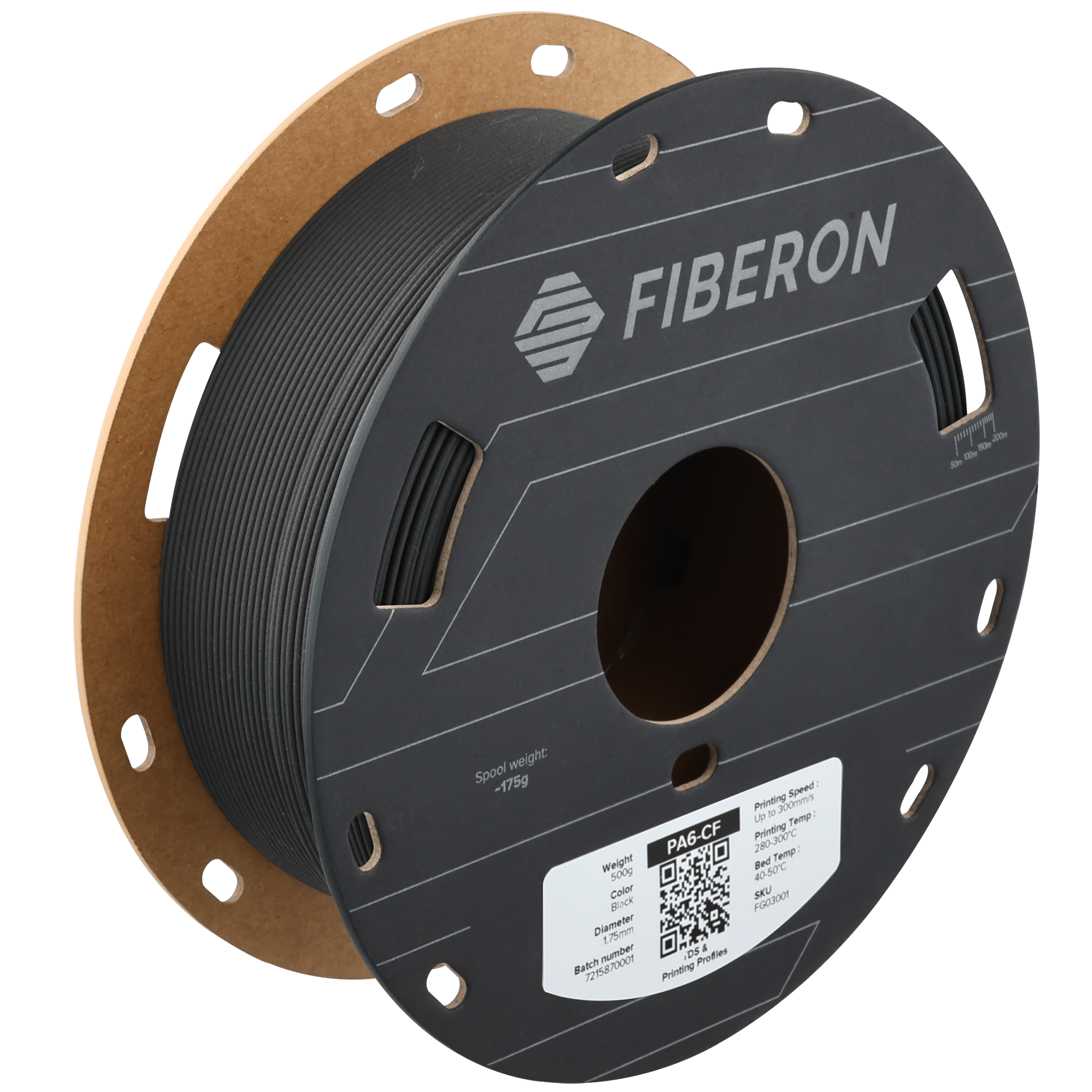 Filamento PA6-CF20 Fiberon - imagen de producto (ref. FG03001)