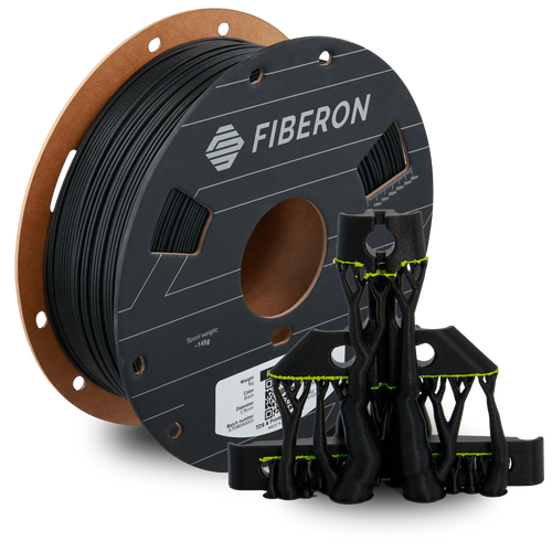 Filamento PET-GF15 Fiberon color negro