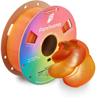 Filamento PLA Gradient Crystal Panchroma color Cornalina (naranja)