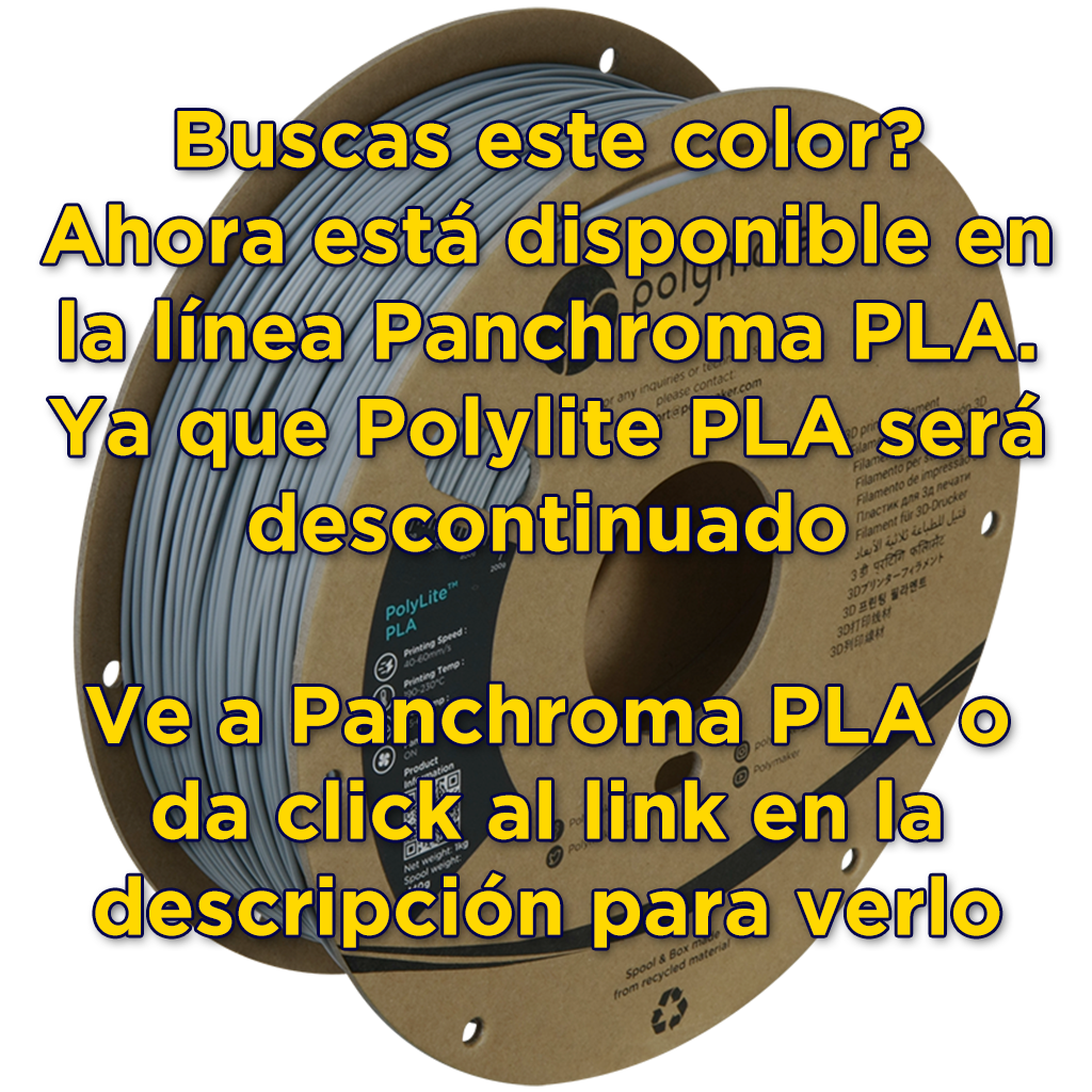 Filamento PLA PolyLite - imagen de producto (ref. PA02003)