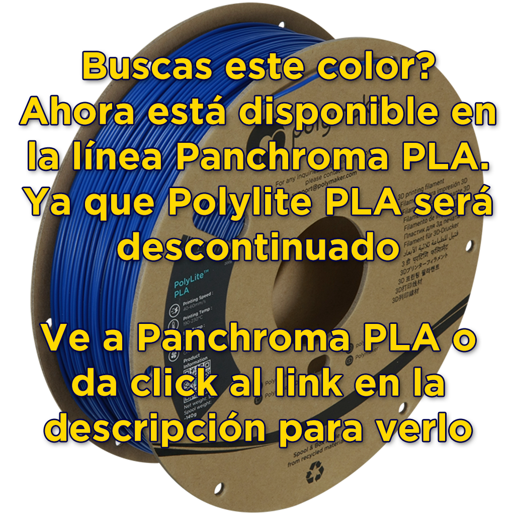 Filamento PLA PolyLite - imagen de producto (ref. PA02005)