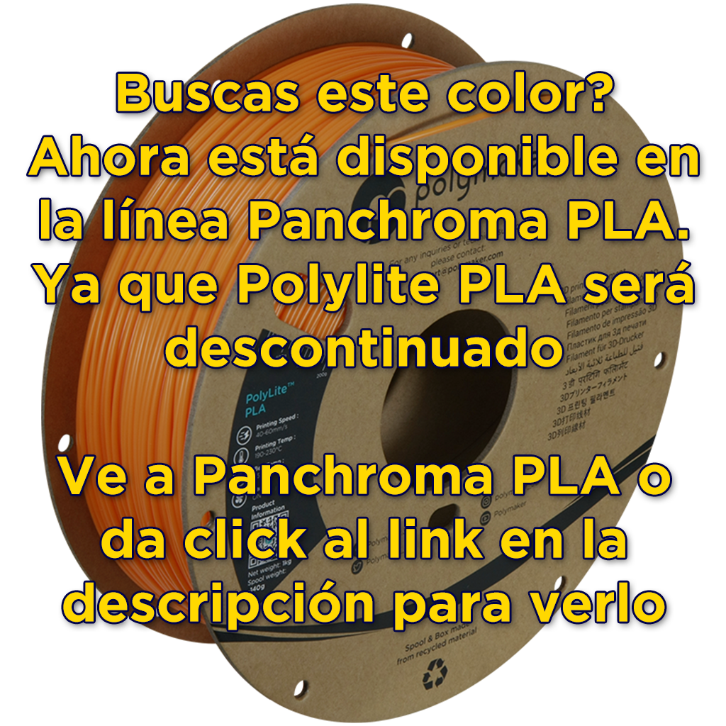 Filamento PLA PolyLite - imagen de producto (ref. PA02008)