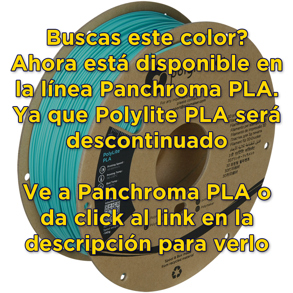 Filamento PLA PolyLite - imagen de producto (ref. PA02010)