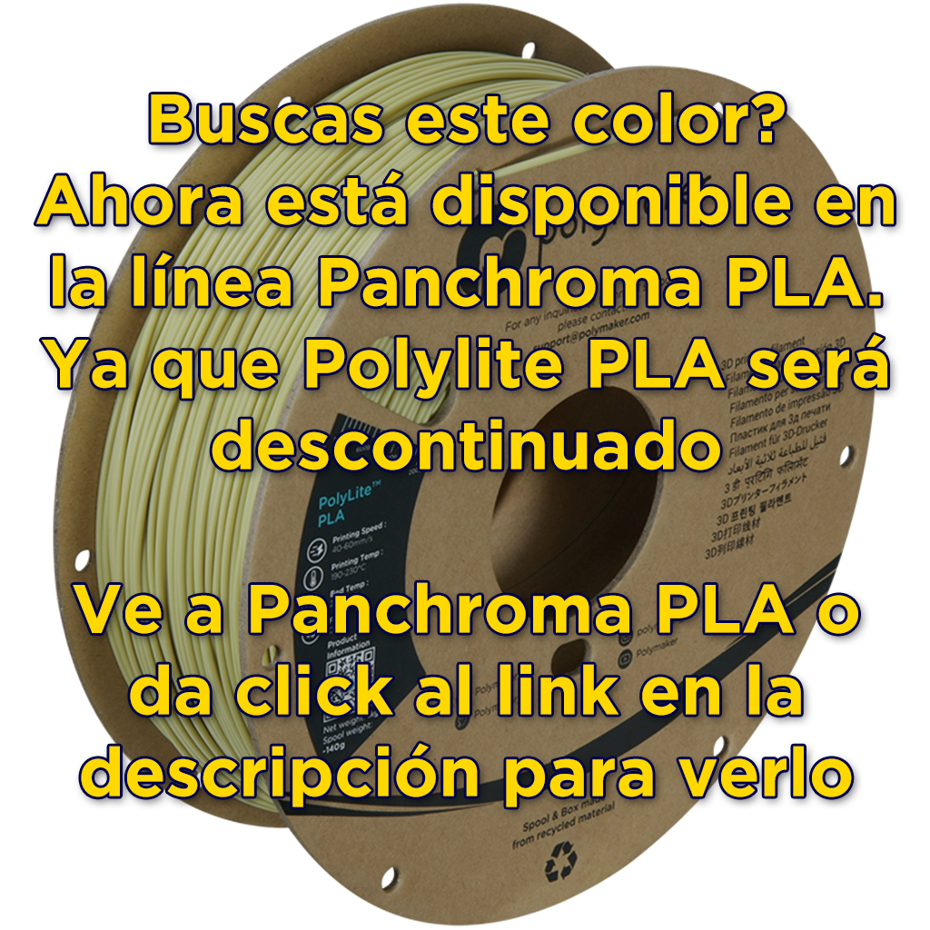 Filamento PLA PolyLite - imagen de producto (ref. PA02055)