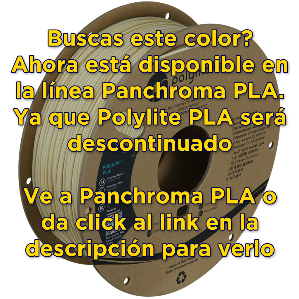 Filamento PLA PolyLite - imagen de producto (ref. PA02056)