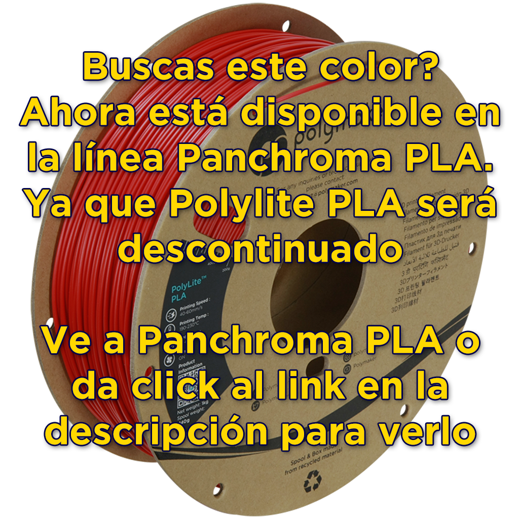 Filamento PLA PolyLite - imagen de producto (ref. PA02057)