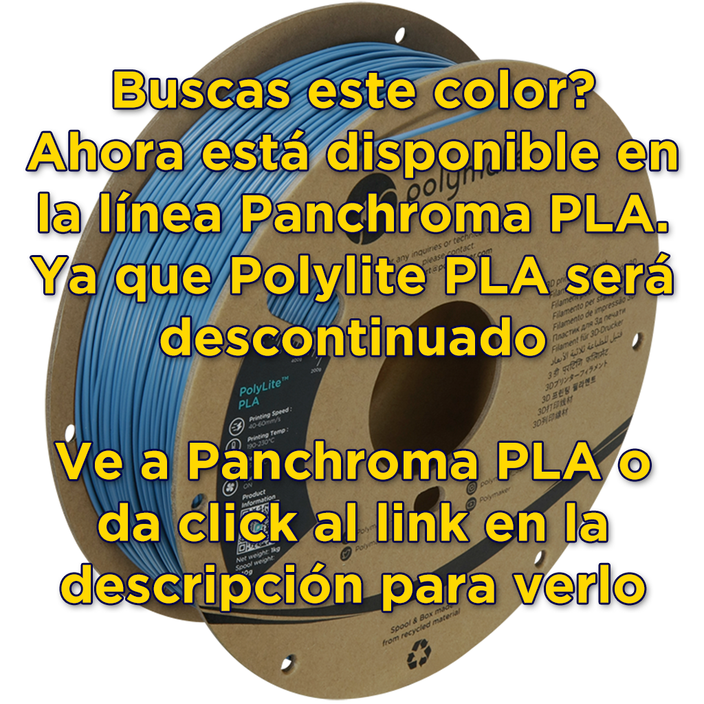 Filamento PLA PolyLite - imagen de producto (ref. PA02062)