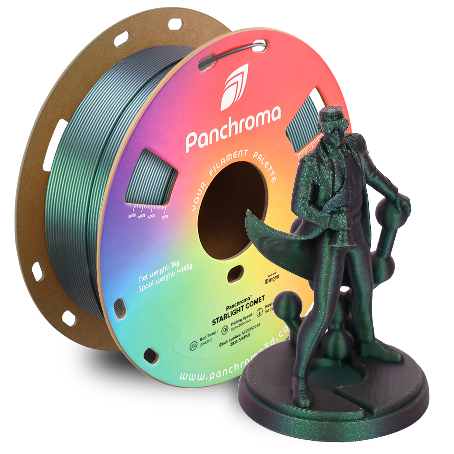 Filamento PLA Starlight Panchroma color Comet