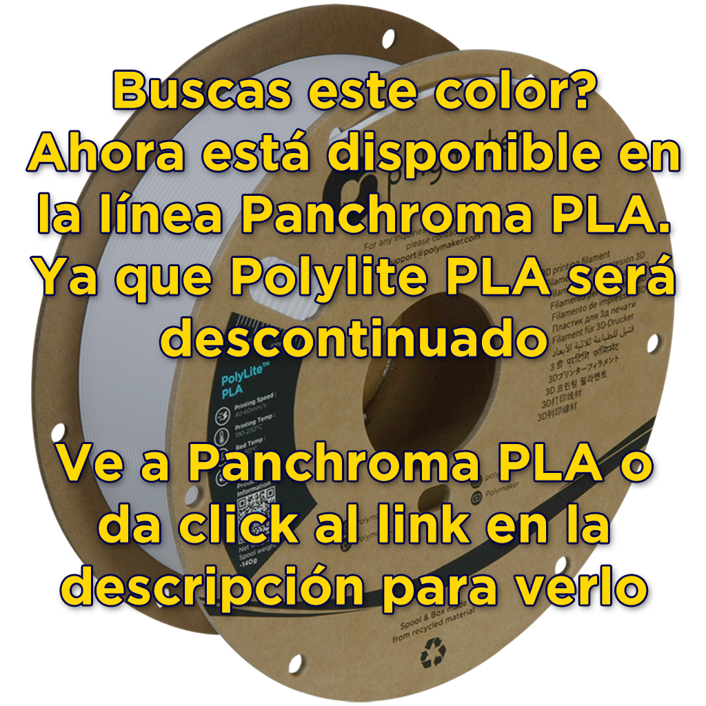 Filamento PLA PolyLite - imagen de producto (ref. PA02096)