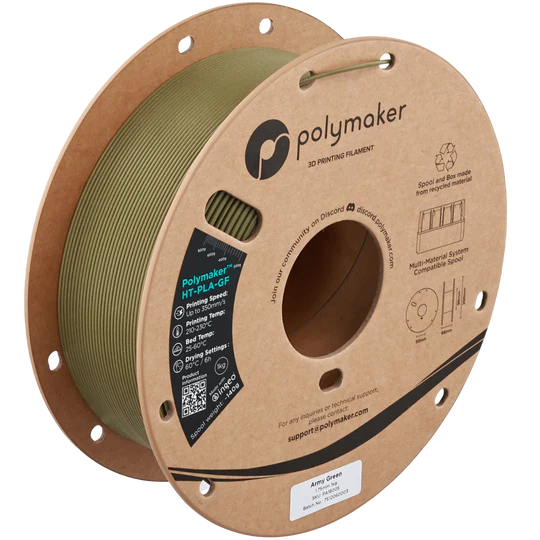 Filamento HT-PLA-GF Polymaker - imagen de producto (ref. PA18005)