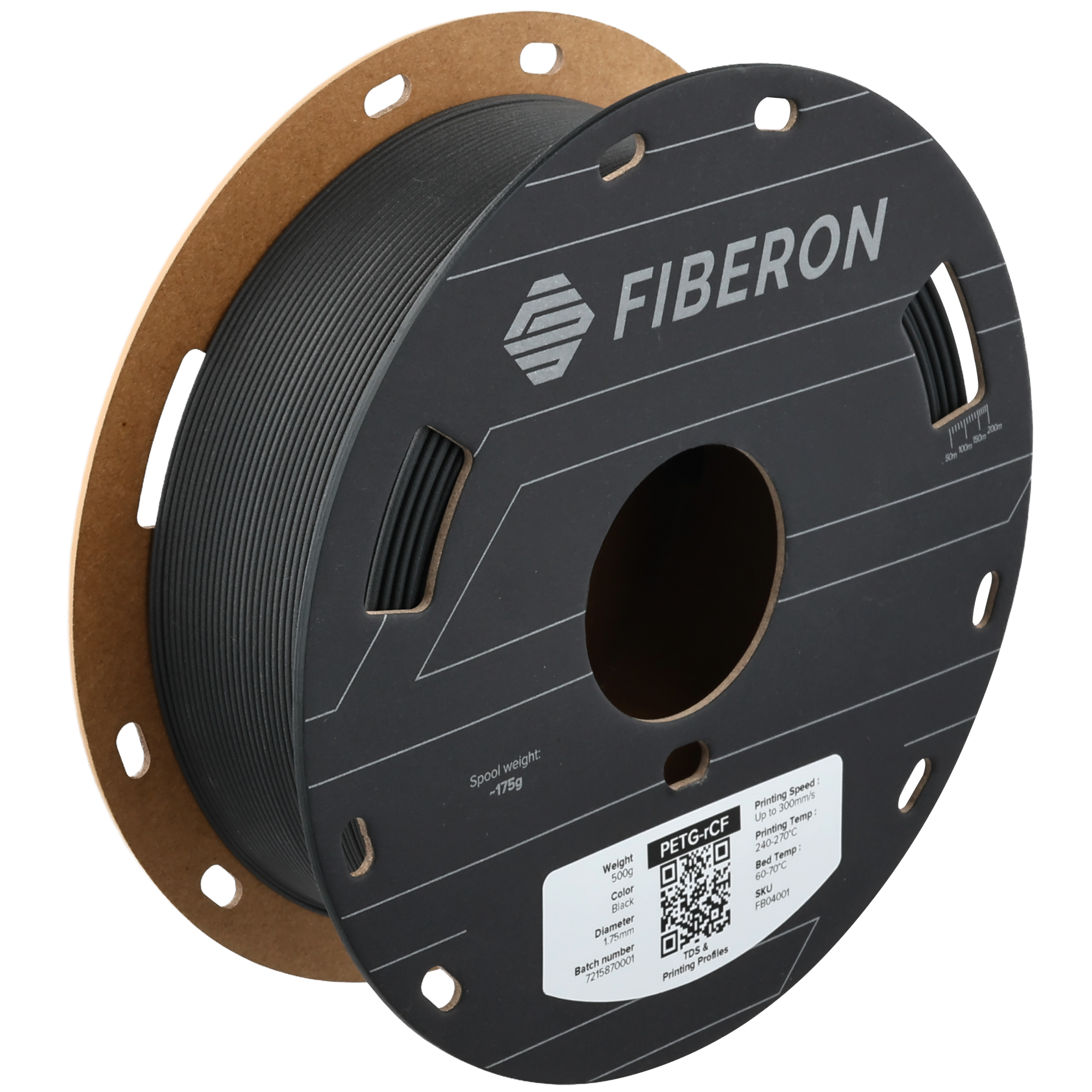 Filamento PETG-rCF08 Fiberon - imagen de producto (ref. FB04001)