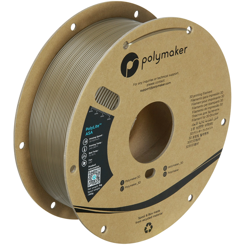 Filamento ASA PolyLite - imagen de producto (ref. PF01045)