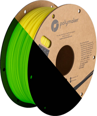 Filamento PLA Luminoso Panchroma color amarillo, efecto fosforescente